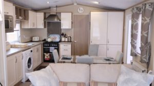 excellent condition static holiday caravan for sale on NC500